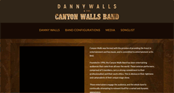 Desktop Screenshot of canyonwalls.com